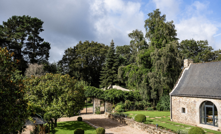 Manoir de famille bretagne extérieur